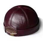 Boston Genuine Leather Docker Cap