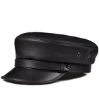 Bouillon Genuine Leather Sailor Cap