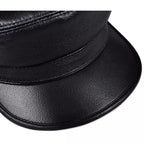 Bouillon Genuine Leather Sailor Cap
