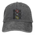Box Box Box F1 Racing Baseball Cap