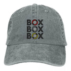 Box Box Box F1 Racing Baseball Cap