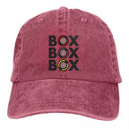 Box Box Box F1 Racing Baseball Cap