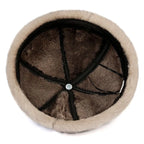 Bozeman Winter Genuine Leather Fur Docker Cap