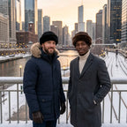Bozeman Winter Genuine Leather Fur Docker Cap