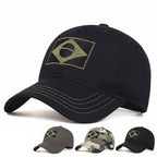 Brazil Flag Tactical Baseball Cap