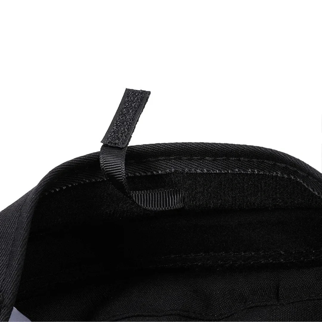 Bremen Black Genuine Leather Sailor Cap