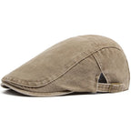 Brentford Washed Cotton Flat Cap