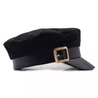 Bristol Black Cotton Sailor Cap