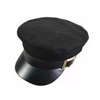 Bristol Black Cotton Sailor Cap