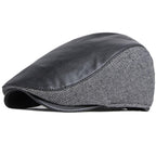 Bristol Herringbone Earflaps Flat Cap