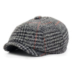 Bristol Tartan Wool Newsboy Cap