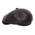 Brixton Winter Genuine Leather Earflaps Newsboy Cap
