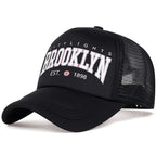 Brooklyn Black Trucker Cap