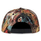 Brooklyn Graffiti Cotton Snapback Cap