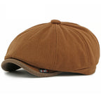 Bruges Retro Cotton Newsboy Cap