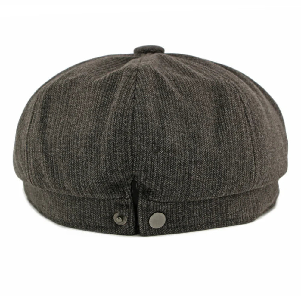 Bruges Retro Cotton Newsboy Cap