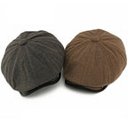 Bruges Retro Cotton Newsboy Cap