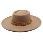 Bucchi Wide Brimmed Porkpie Hat