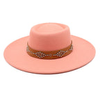Bucchi Wide Brimmed Porkpie Hat