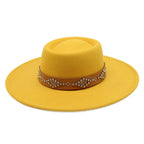 Bucchi Wide Brimmed Porkpie Hat