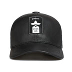 Buenos Dias Genuine Leather Baseball Cap