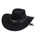 Bull Head Suede Cowboy Hat