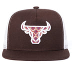Bull Head Trucker Snapback Cap