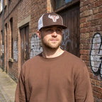 Bull Head Trucker Snapback Cap