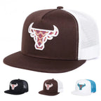 Bull Head Trucker Snapback Cap