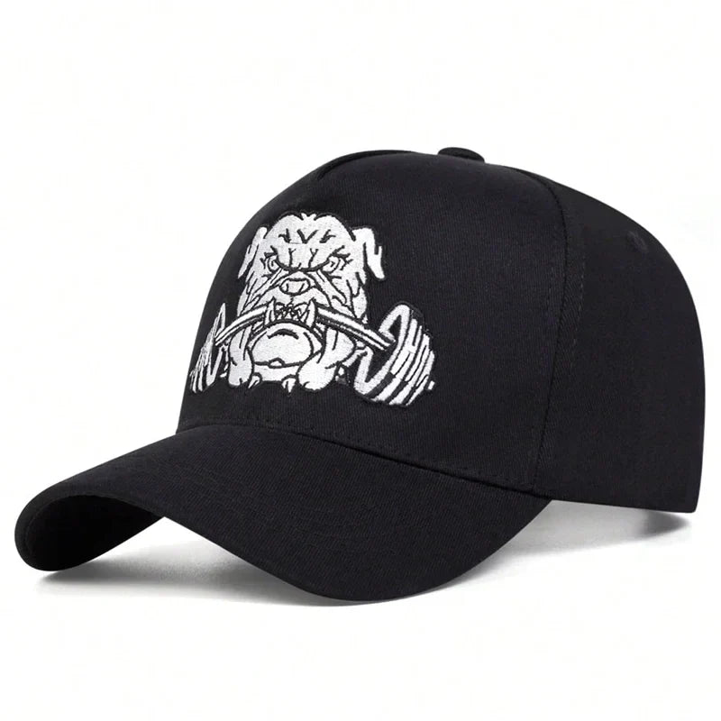 Bulldog Dumbbells Baseball Cap