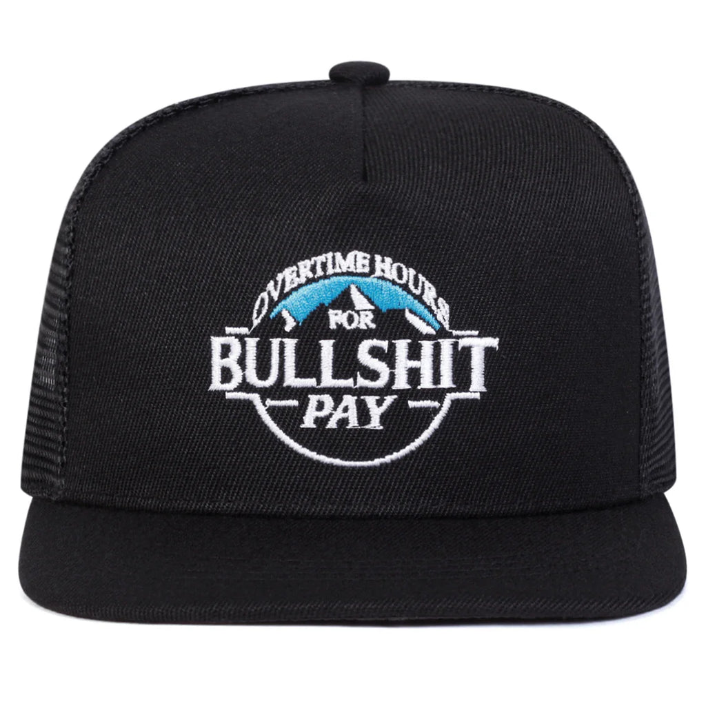 Bullshit Pay Trucker Snapback Cap
