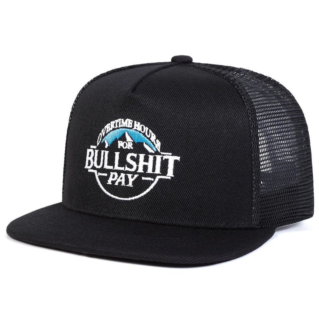 Bullshit Pay Trucker Snapback Cap