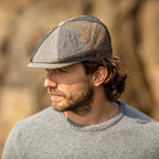 Burbage Herringbone Newsboy Cap