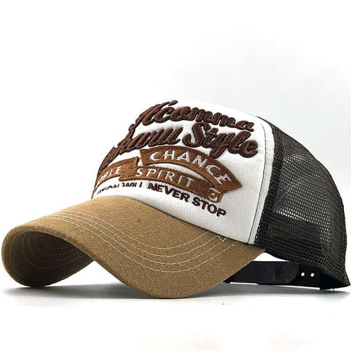 Beige Classic Baseball Cap