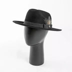 Burton Feathers Wool Fedora Hat