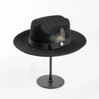 Burton Feathers Wool Fedora Hat