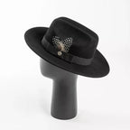 Burton Feathers Wool Fedora Hat