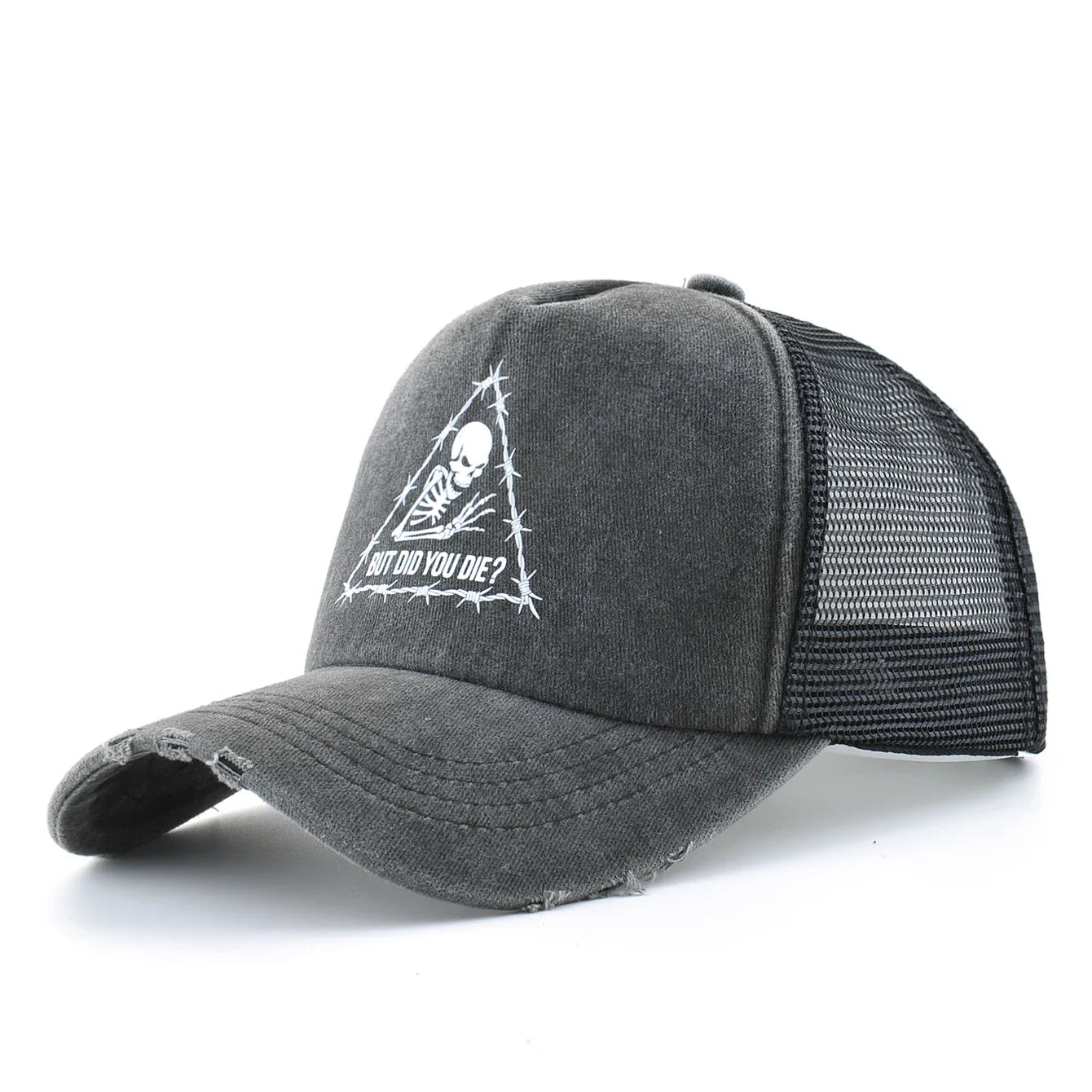 But Did You Die Washed Baseball Cap