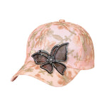 Butterfly Rhinestones Baseball Cap