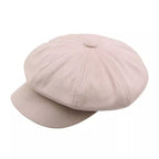 Byrne Women Suede Newsboy Cap