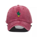 Cactus Washed Cotton Baseball Cap