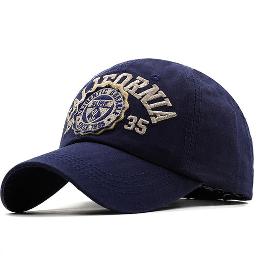Navy blue California Surf Baseball Cap