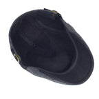 Cambridge Herringbone Wool Flat Cap