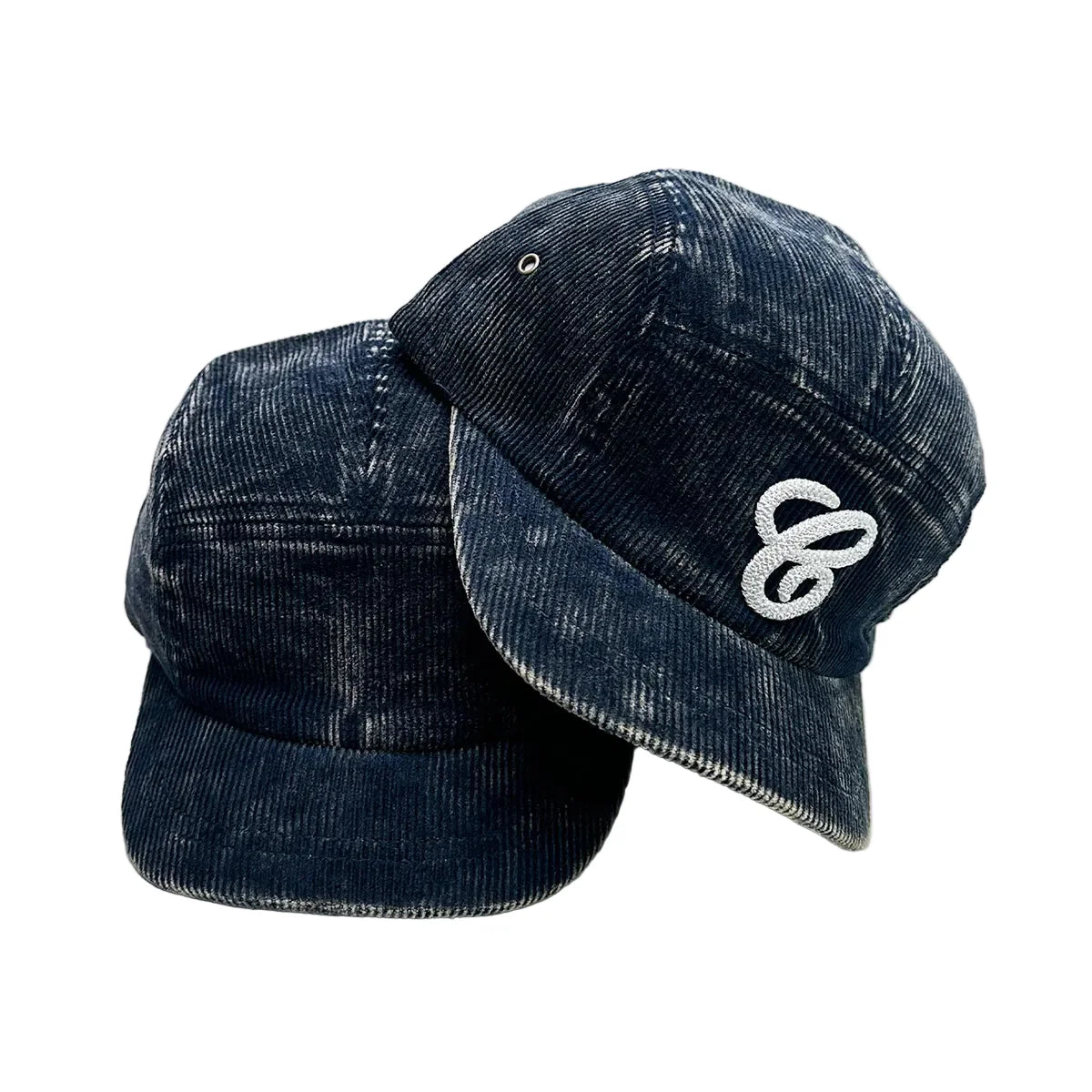 Camden Distressed Corduroy 5-Panels Cap