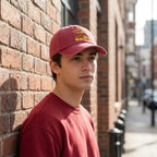 Camel Tobacco Washed Cotton Baseball Cap