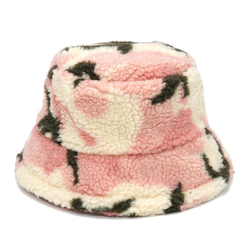 Pink Camouflage Bucket Hat