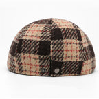 Campbell Plaid Newsboy Cap