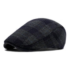 Campbell Plaid Newsboy Cap