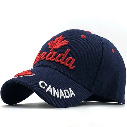 Navy blue Canada Flag Cap