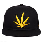 Cannabis Leaf Classic Snapback Cap